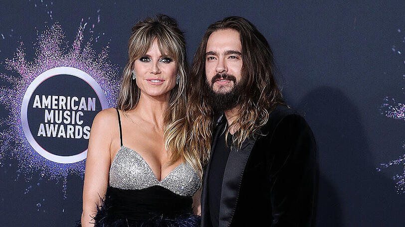 Heidi Klum und Tom Kaulitz bei den American Music Awards im November.