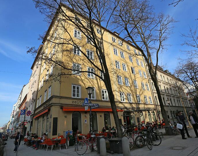 Impressionen aus der Maxvorstadt. Am Georg-Elser-Platz.