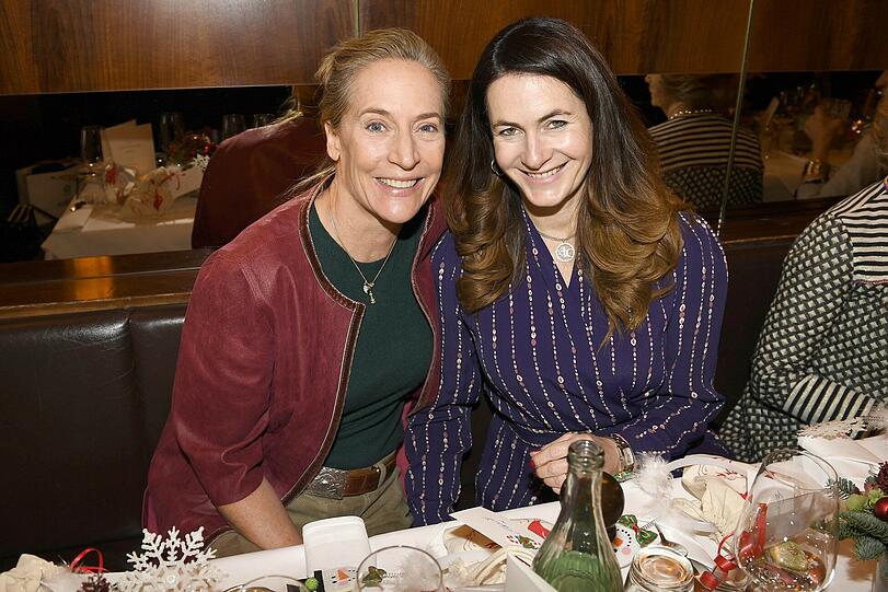 Leslie von Wangenheim und Natalie Schmid