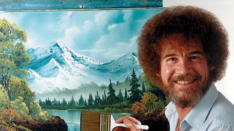 Bob Ross starb am 4. Juli 1995 an Krebs. Er hinterließ 30.000 Bilder.