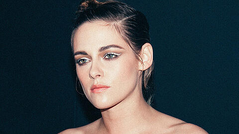 Auch Schauspielerin Kristen Stewart hat weißen Eyeliner bereits für sich entdeckt.