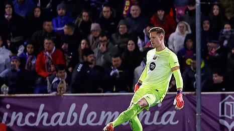 Torwart Marc-Andr&eacute; ter Stegen&nbsp;hat sich wieder verletzt. (Archivbild)