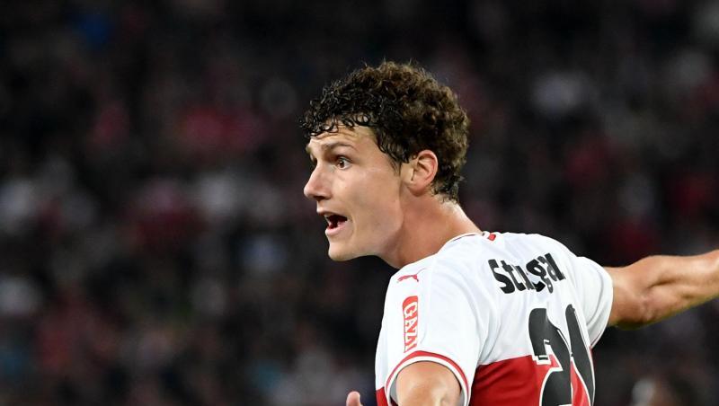Stuttgarts Benjamin Pavard. Foto: Marijan Murat/Archiv Stuttgarts Benjamin Pavard. Foto: Marijan Murat/Archiv