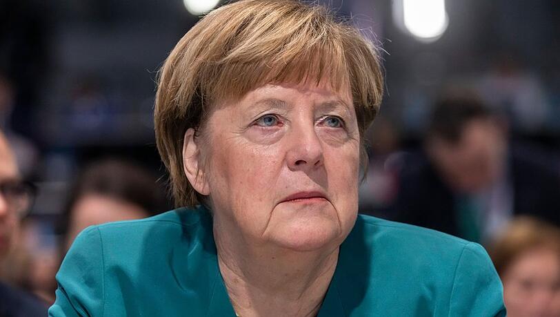Angela Merkel Anfang des Jahres in Stuttgart. Angela Merkel Anfang des Jahres in Stuttgart.