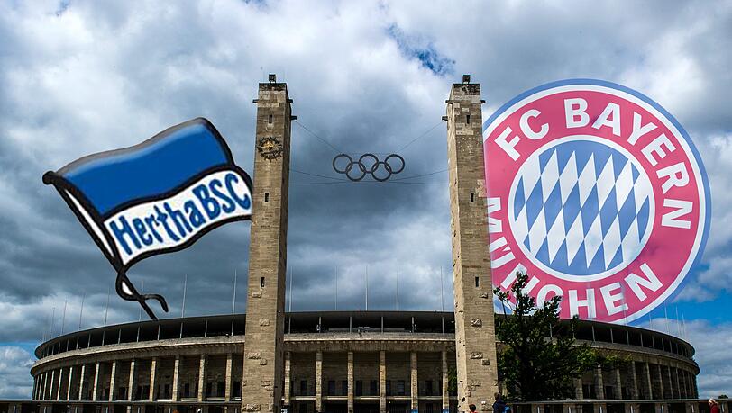 Am Samstag kommt es im Berliner Olympiastadion zum Duell von Hertha BSC Berlin und dem FC Bayern München. Am Samstag kommt es im Berliner Olympiastadion zum Duell von Hertha BSC Berlin und dem FC Bayern München.