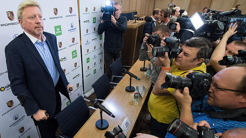 Einfach ein gefragter Mann: Boris Becker auf der Pressekonferenz zu seiner Vorstellung als Chef für das deutsche Herren-Tennis.