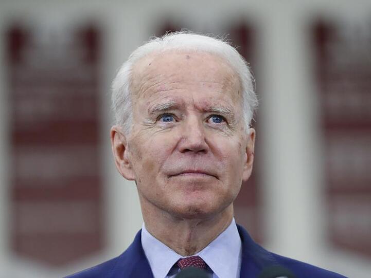 Joe Biden im März bei einer Wahlkampfveranstaltung in Detroit.