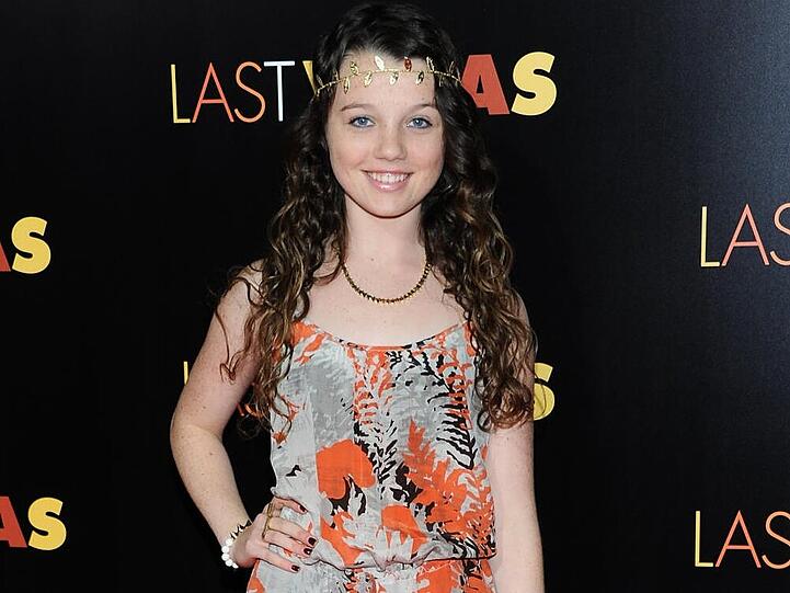 Schauspielerin Stefania Owen auf der Premiere zu "Last Vegas" am 29.10.2013 in New York