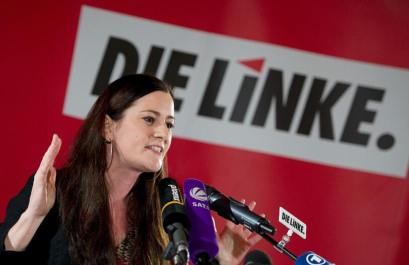 Die hessische Linken-Fraktionschefin Janine Wissler: «Widersprich nie Horst Seehofer. Warte ein Woche, dann macht er es selber.»