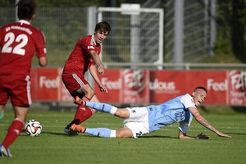 Die Löwen gewinnen gegen den SV Heimstetten mit 3:0 - Die Bilder vom Spiel.
