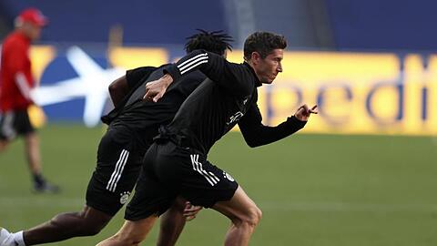 Der FC Bayern München setzt auf die Torjäger-Qualitäten von Robert Lewandowski.
