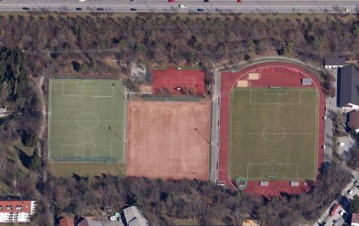Die Sportanlage am Krehlebogen.