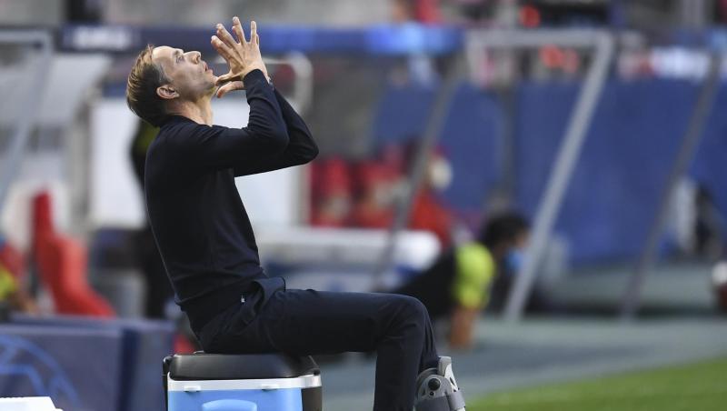 Thomas Tuchel will mit Paris Saint-Germain das Finale der Champions League erreichen. Thomas Tuchel will mit Paris Saint-Germain das Finale der Champions League erreichen.
