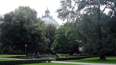 Zwei Männer haben im Alten Botanischen Garten einen 40-Jährigen überfallen. (Symbolbild)