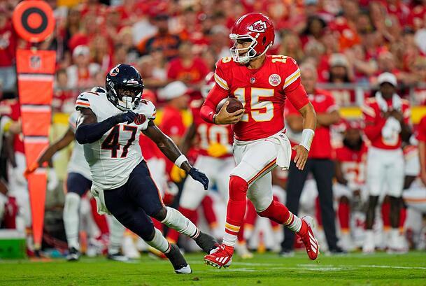 Super-Star der Kansas City Chiefs: Patrick Mahomes.
