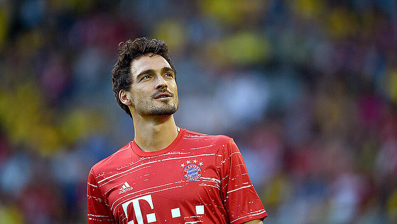 Wurde im Supercup bei jeder Ballberührung von den Dortmunder Fans ausgepfiffen: Bayern-Rückkehrer Mats Hummels. Wurde im Supercup bei jeder Ballberührung von den Dortmunder Fans ausgepfiffen: Bayern-Rückkehrer Mats Hummels.