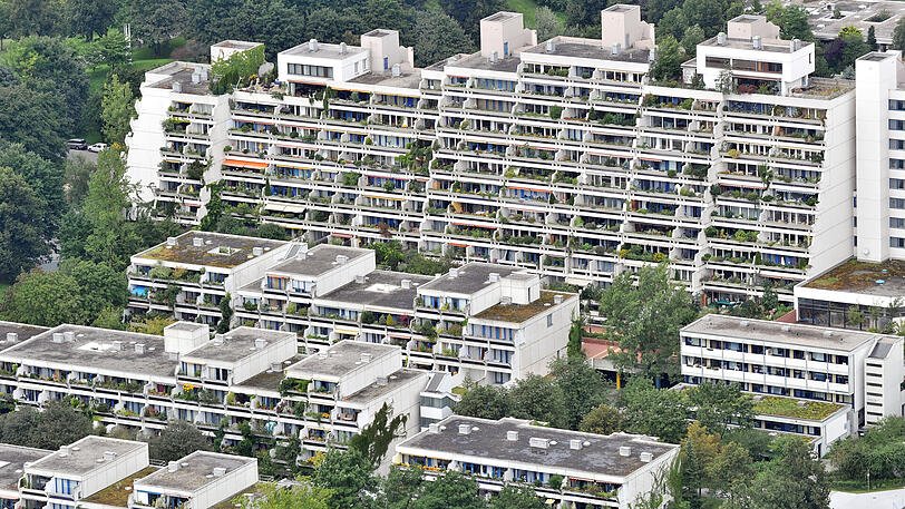 Beton mit Geschichte: das Olympische Dorf.