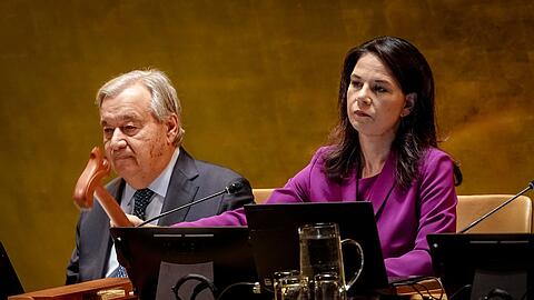 Wechselte vom Ausw&auml;rtigen Amt zu den Vereinten Nationen: Gr&uuml;nen-Politikerin Annalena Baerbock. (Archivbild)