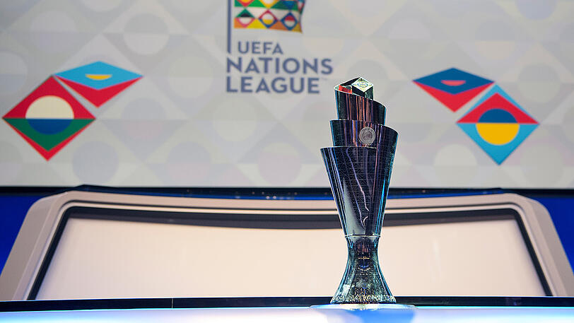 Diese Trophäe bekommt der Sieger der Nations League.