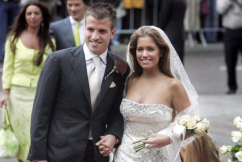 Rafael van der Vaart und Sylvie Meis: Das Paar heiratet 2005. Das Interesse der Öffentlichkeit war so groß, dass die Hochzeit sogar live im niederländischen Fernsehen übertragen wurde.