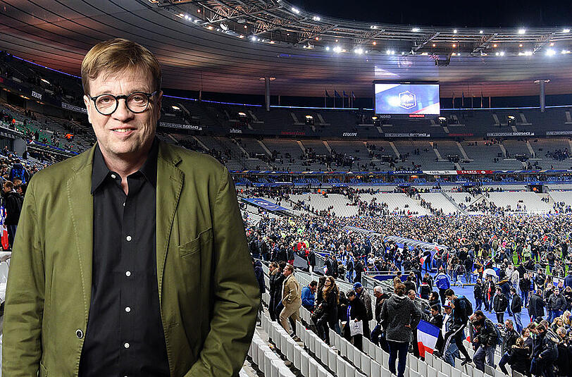 Im Umfeld der Partie Frankreich &ndash; Deutschland kam es im November zu Anschlägen, die 130 Menschen das Leben kosteten. Béla Réthy kommentiert nun das EM-Eröffnungsspiel im Stade de France.