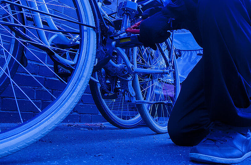 Die beiden Radldiebe wollten der Polizei ihre Ausweise nicht zeigen.