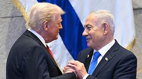 US-Pr&auml;sident Donald Trump erkl&auml;rte nach Verhandlungen auch mit Israels Ministerpr&auml;sidenten Benjamin Netanjahu Frieden im Nahen Osten. (Archivbild)