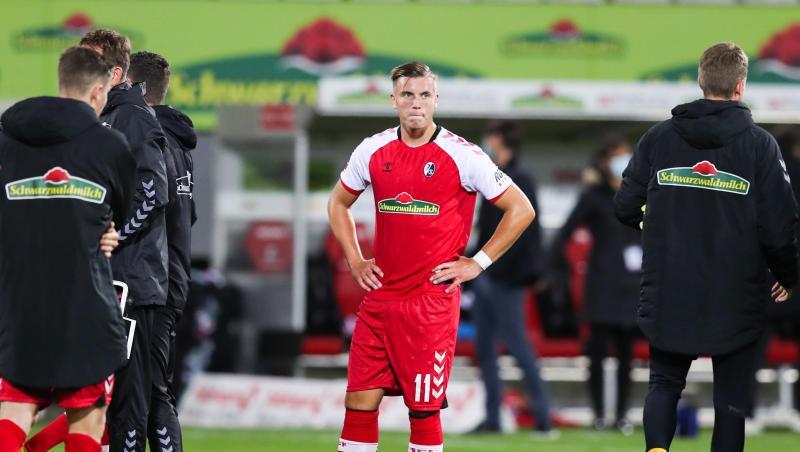Spielt beim SC Freiburg bislang nur eine Nebenrolle. Ermedin Demirovic (M).
