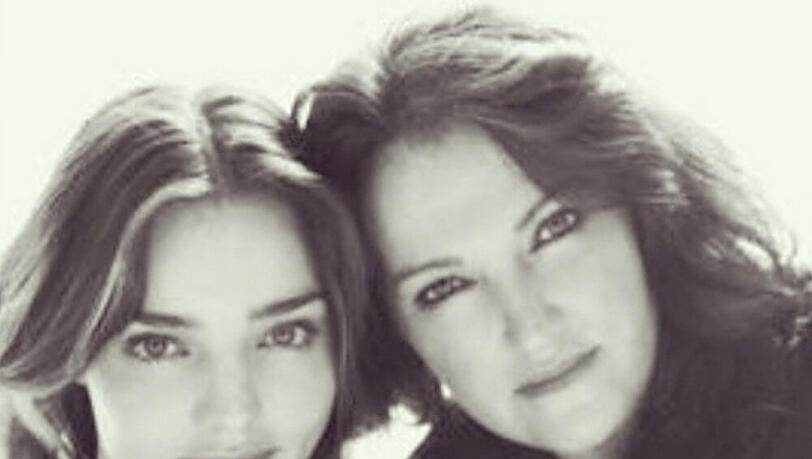 Miranda Kerr mit ihrer Mutter Therese Miranda Kerr mit ihrer Mutter Therese