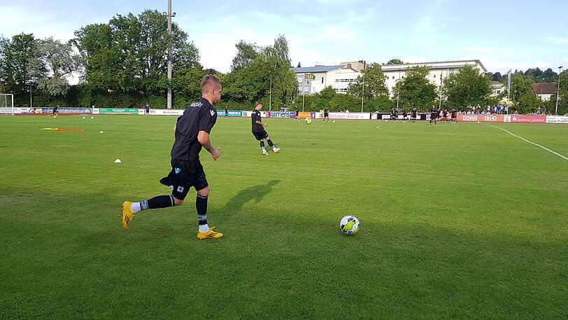 Die Bilder vom Testspiel der Löwen in Landshut.