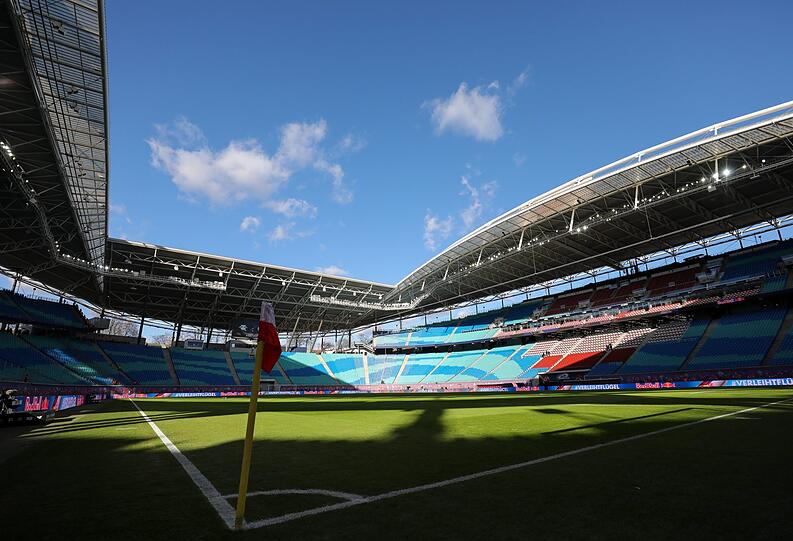 Möglicher Spielort in der 3. Liga: Red Bull Arena Leipzig.