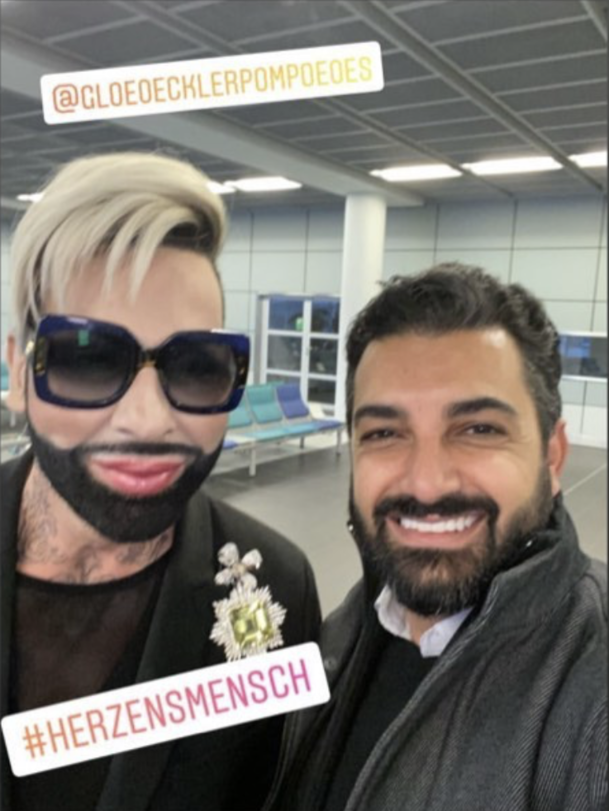 Haben sich 2019 kennengelernt: Harald Glööckler und Dr. Murat Dagdelen Haben sich 2019 kennengelernt: Harald Glööckler und Dr. Murat Dagdelen