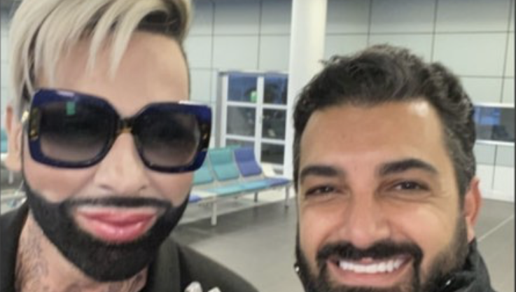 Haben sich 2019 kennengelernt: Harald Glööckler und Dr. Murat Dagdelen Haben sich 2019 kennengelernt: Harald Glööckler und Dr. Murat Dagdelen