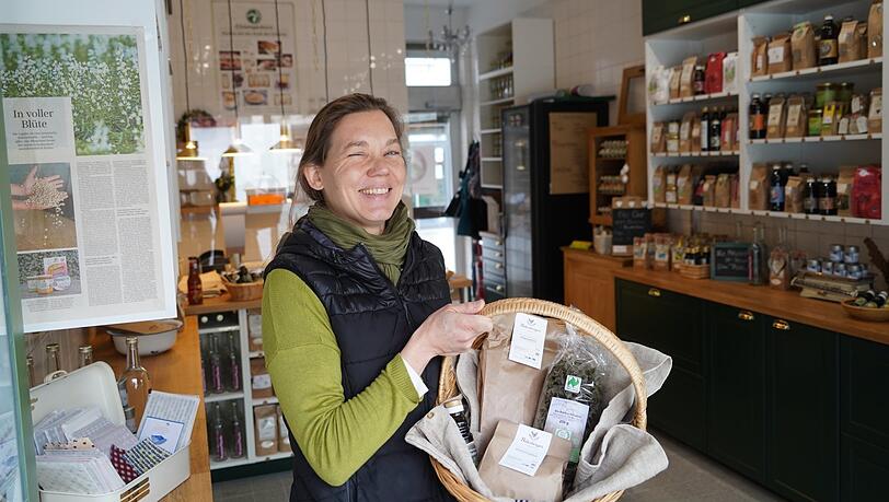 Sabine Köhl macht den Viktualienmarkt mit ihrem neu eingerichteten Laden für Koch-Fans noch attraktiver.