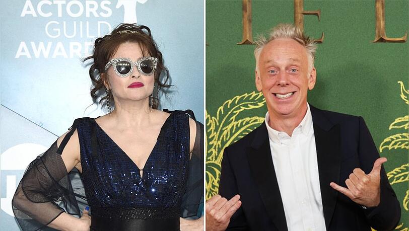 Konnten sich offenbar &uuml;ber eine Rolle nicht einig werden: Schauspielerin Helena Bonham Carter und "The White Lotus"-Sch&ouml;pfer Mike White.