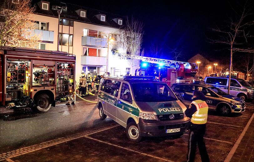 In dem Bamberger Ankerzentrum für Flüchtlinge sind bei einem Polizeieinsatz mehrere Menschen verletzt worden.