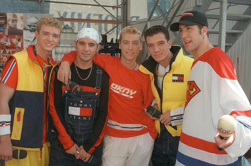 Eine der wenigen Boybands ohne Comeback bisher: "NSYNC". Justin , Chris, Lance, J.C. und Joey (v.l.) konnten aber nie an den Erfolg von Hochkarätern wie den "Backstreet Boys" anknüpfen. Lediglich Justin Timberlake holte mit seiner Solokarriere im Anschluss alles was es für einen Musiker zu holen gibt.