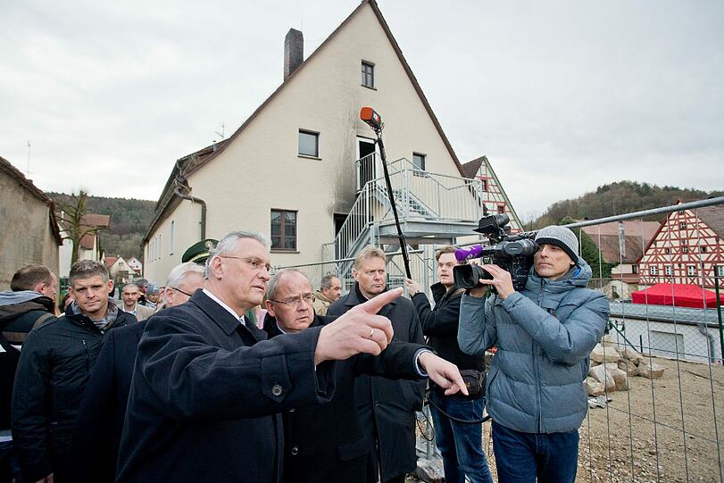 Brandanschlag in Vorra.