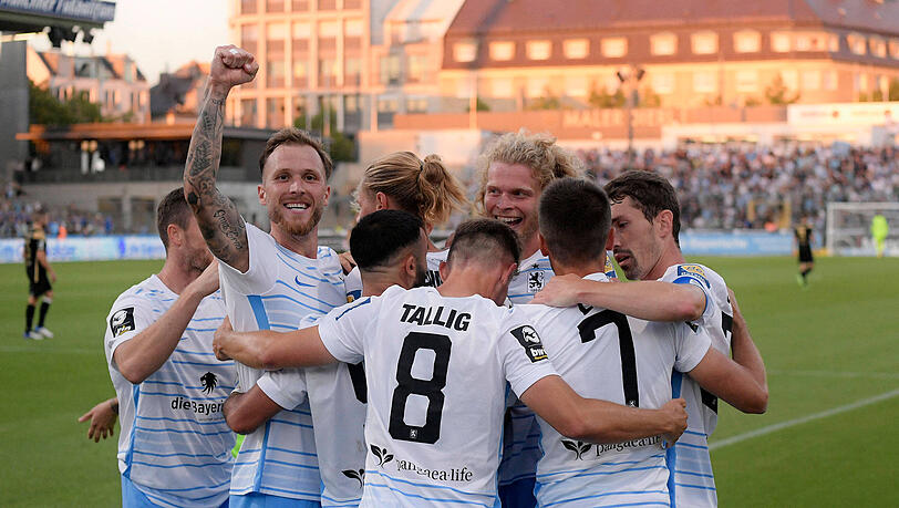 Der TSV 1860 feiert gegen Meppen den dritten Sieg in Folge.