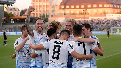 Der TSV 1860 feiert gegen Meppen den dritten Sieg in Folge.