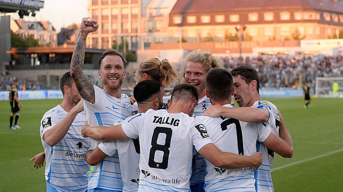Der TSV 1860 feiert gegen Meppen den dritten Sieg in Folge.