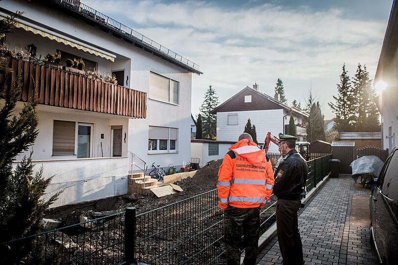 Ein Jahr Freimanner Munitionsfund. Die Bilder von der Bergung und was aus dem Garten wurde.