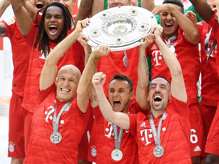 Der FC Bayern gewann zum 29. Mal die deutsche Meisterschaft.