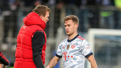"Jeder Einzelne muss sich fragen, ob das alles ist, was wir jede Woche auf den Platz bringen", sagt Joshua Kimmich nach dem 2:4 beim VfL Bochum.
