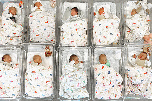 Deutschland, deine Kinder: Von Januar bis September 2010 kamen 510.000 Babys zur Welt. Das sind knapp 20.000 Kinder mehr als im gleichen Vorjahreszeitraum.
