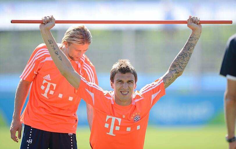 Gute Stimmung am Gardasee: Neue Bilder aus dem Trainingslager des FC Bayern.