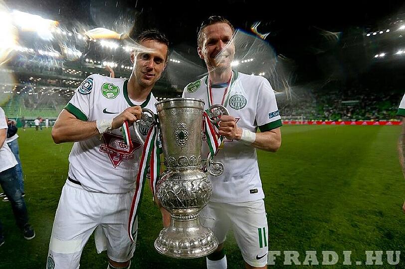 Benny Lauth und sein Verein Ferencvaros Budapest holten sich am Mittwoch mit einem 4:0-Sieg gegen Videoton den ungarischen Pokal.