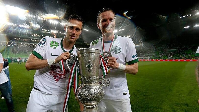 Benny Lauth und sein Verein Ferencvaros Budapest holten sich am Mittwoch mit einem 4:0-Sieg gegen Videoton den ungarischen Pokal. Benny Lauth und sein Verein Ferencvaros Budapest holten sich am Mittwoch mit einem 4:0-Sieg gegen Videoton den ungarischen Pokal.