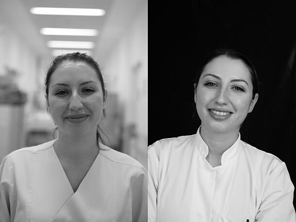 Nikole Radani (27), Assistenzärztin, Notaufnahme. Nikole Radani (27), Assistenzärztin, Notaufnahme.