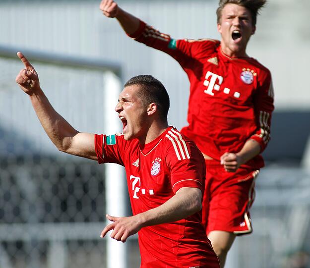 Beim kleinen Derby am Dienstag trafen die Bayern-Amateure auf die Junglöwen. Die Bayern gewannen mit 1:0.